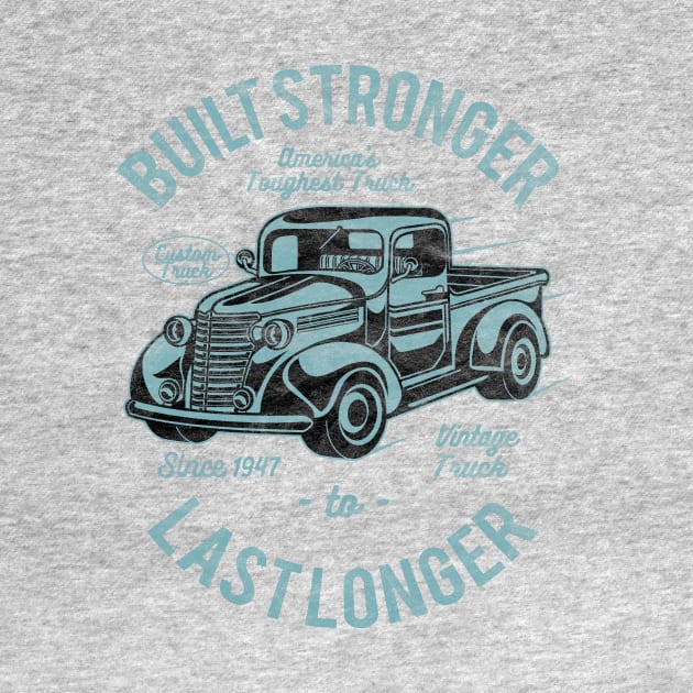 Vintage Pick-up Truck Design by AmberDawn